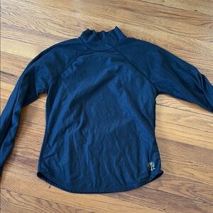 Black Long Sleeve mock neck layering Top youth medium